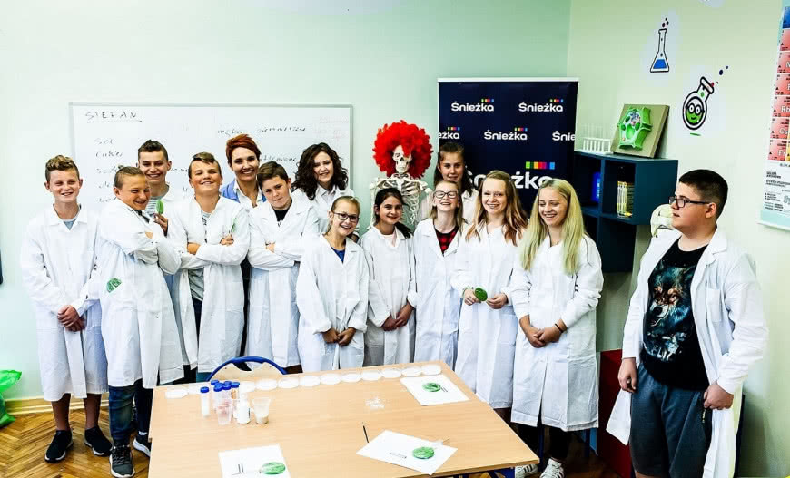 Otwarcie pierwszych mini laboratoriów od firmy Śnieżki
