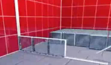 ClaroGlass - Montaż pustaków szklanych w systemie Block Lock